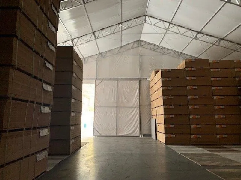Tendas para armazenagem